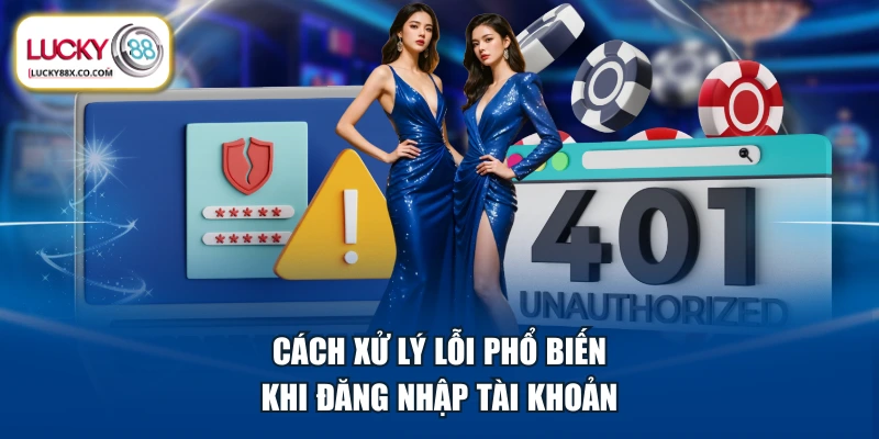 Cách xử lý lỗi phổ biến khi đăng nhập tài khoản